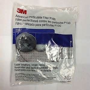 3M 2297 P100 Particulate Filter, 2 Pack