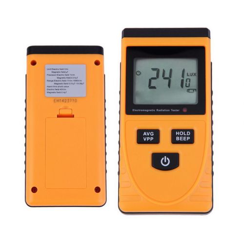 Digital lcd electromagnetic radiation detector meter dosimeter tester counter ap for sale