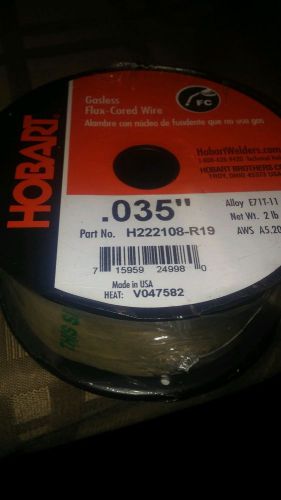 Hobart .035&#034; Gasless Flux-Cored Welding Wire 2 lb. Spool H222108-R19