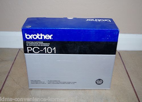 NIB BROTHER PC-101 PRINTING CARTRIDGE FOR INTELLI FAX 1150/1250/1350M/1450MC/155