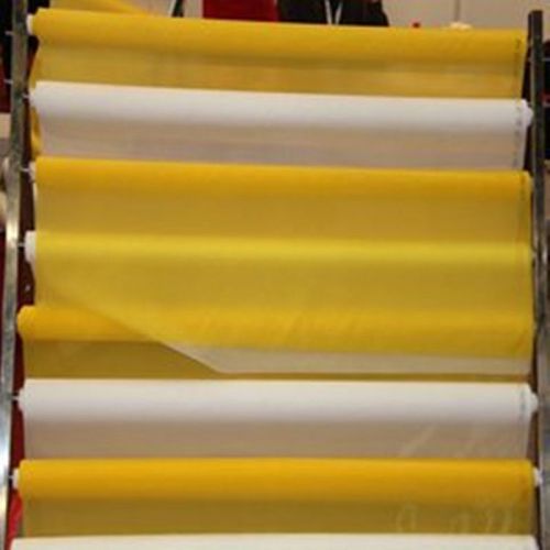 Free shipping 5 yards 120t 300m yellow polyester silk screen printing mesh for sale