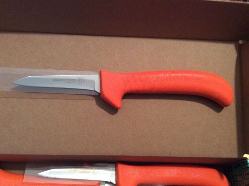 Dexter Russell Sani-Safe Knife, SKU11373, 3 1/4&#034; wide poultry knife, Orange