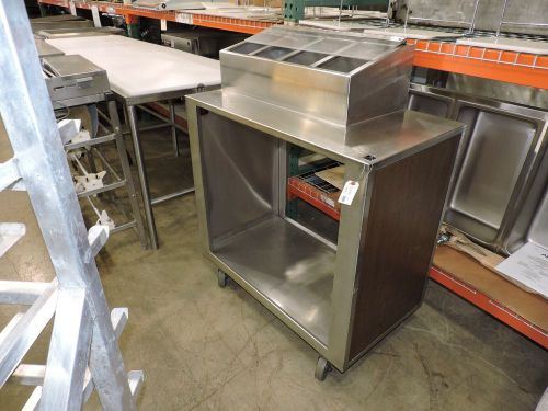 Tray and flatware cart for sale
