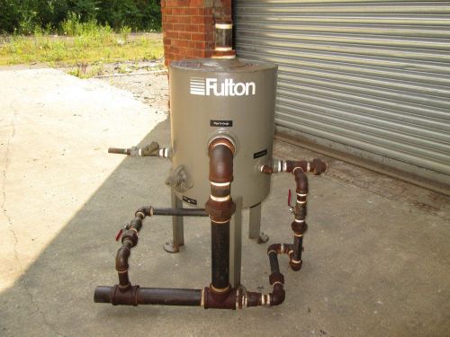 Fulton boiler blow down tank for sale
