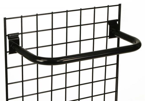 24&#034; metal &#034;c&#034; rail for gridwall - black 19352 for sale