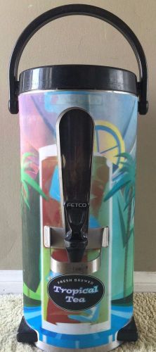 Fetco restaurant style iced tea machine and lemonade/beverage dispenser 3 gal for sale