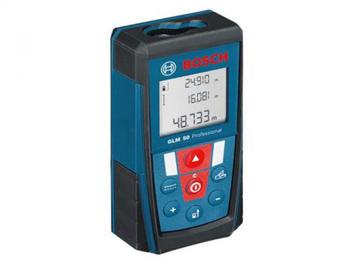 Bosch glm 50 professional laser rangefinder 50m accurate distance measurement for sale