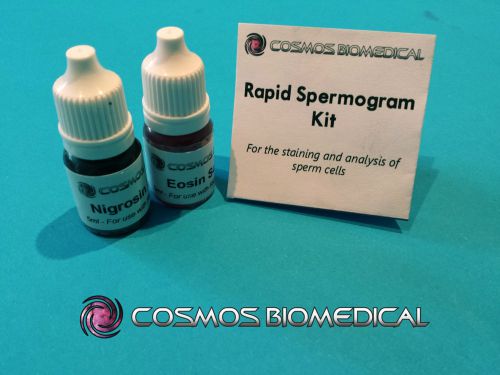 Rapid Spermogram Kit - Andrology Sperm Staining for Microscopes (2 x 5ml)