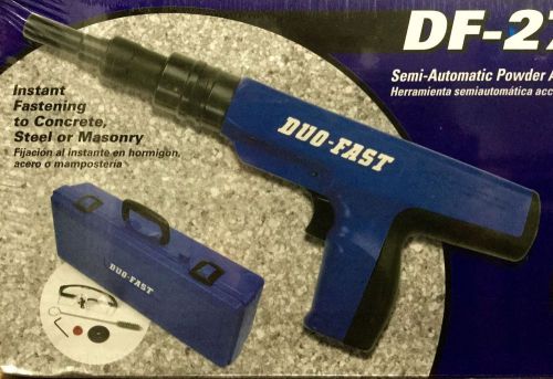 Duo-fast df-27 semi automatic powder actuated tool new in box ramset style for sale