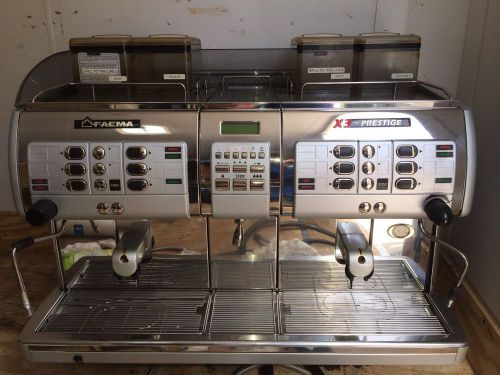 Faema X3 Prestige 2 Dual Espresso Machine In Working Condition. (Best Offer)