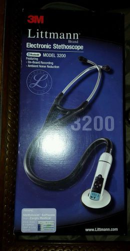 Littman 3m electronic stethoscope 3200 model