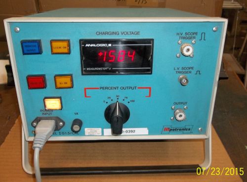 Hipotronics 420 Model I G1.5/calibrator  charger