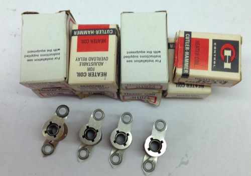 Lot of 12 new cutler hammer heater coils h1024 10177h1024 overload relay for sale