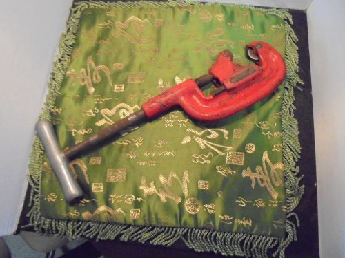 Ridgid No. 2A No. 1-2 Pipe Cutter 1/8-2&#034; Heavy Made in USA Plumbing Contractor