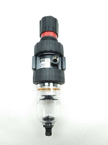 New parker 06e11a13ac 150psi 1/4 in npt pneumatic filter-regulator d514671 for sale
