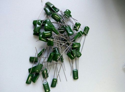 100pcs 2E472J Polyester Film Metal Foil Capacitor 4.7nF 250VDC +/-5% 121