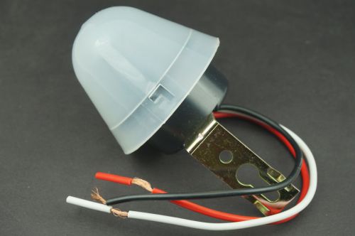 Waterproof adjustable sensitive light sensor control street lamp switch ac/dc12v for sale