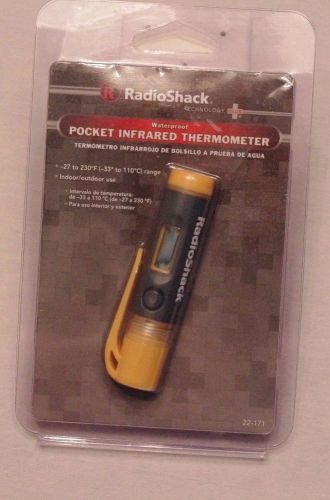 RadioShack  Waterproof Pocket InfraRed Laser Thermometer NEW 22-171