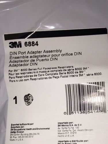 3M 6884 DIN Port adapter assembly (Pack of 2)-brand new