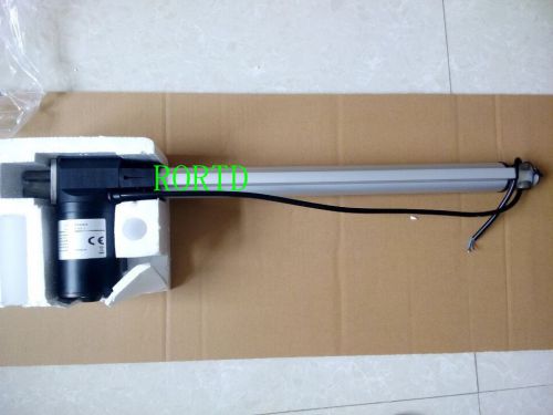 16 inch stroke 400mm linear actuator 1320lbs acme screws 12v dc 5mm/s 6000n for sale