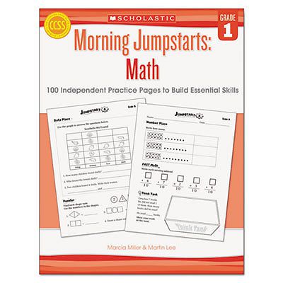Morning Jumpstart Series Book, Math, Grade 1 SC546414