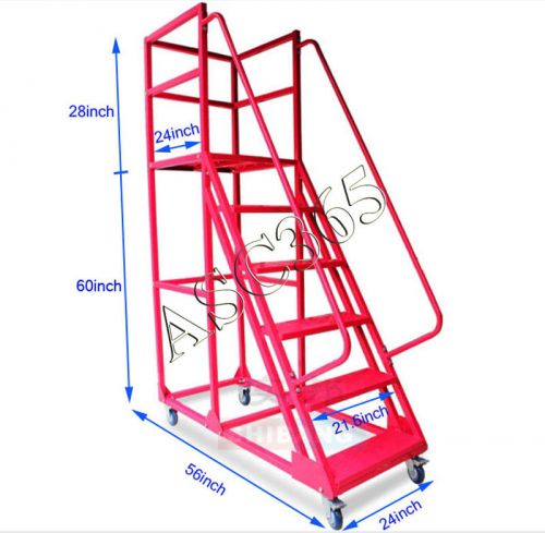 60inch Pallet Rack Shelf Platform 6Step Ladder Industries Warehouse&amp;Supermarket