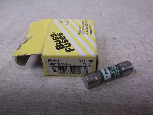 NEW Buss FNM-1 Lot of 9 Time Delay Dual Element Fuses *FREE SHIPPING*