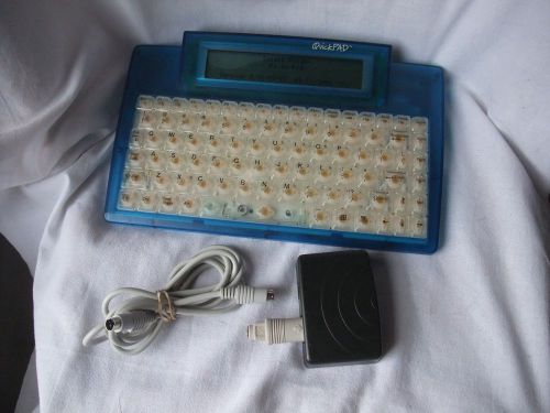 Blue QuickPAD &amp; wireless keyboard H45 Technology + infrared receiver