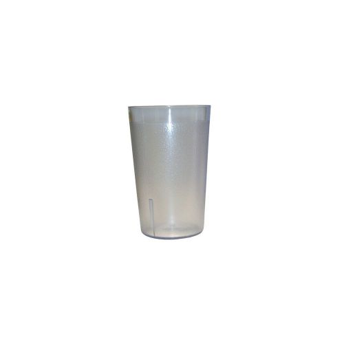 Update International TBP-12C Clear 12 Oz. Plastic Tumbler - 6 / PK