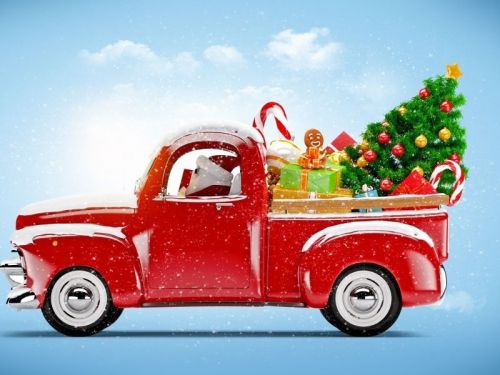 30 Personalized Return Address Labels Christmas Buy 3 get 1 free (cb3)