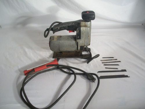 Vintage Craftsman 315 Auto Scroller Saw Multi Speed Double Insulated and Blades