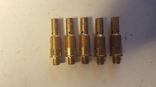 5-pk Gas Diffuser 52FN for Tweco #2-#4 &amp; Lincoln Magnum 200-400A MIG Welding Gun