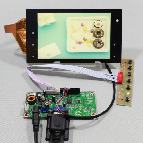 VGA LCD controller board with 5.6inch HV056WX2 100 1280x800 lcd panel