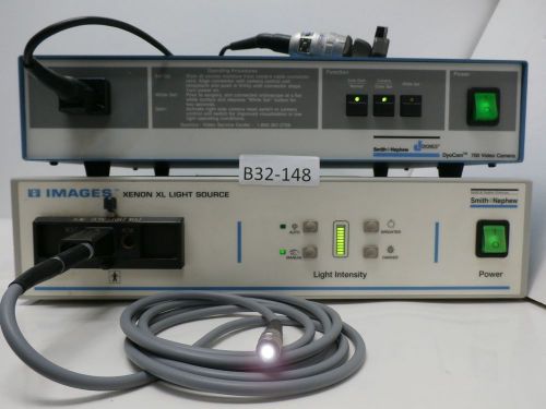 Smith&amp;nephew DyoCam700 Head &amp; Console W-XENON XL Light Source Video Endoscopy