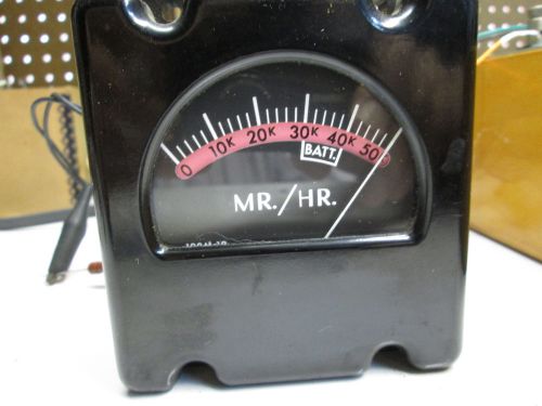 Meter electric test microammeter
