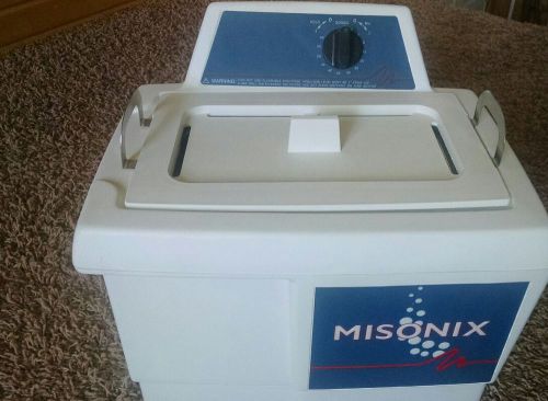 Misonix 2510r-mt ultra sonic cleaner 3/4 gallon 40khz 117vac 1a for sale