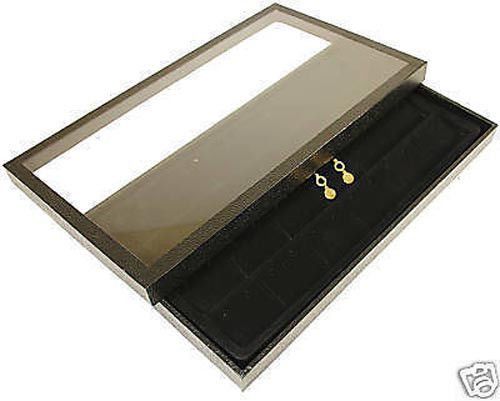 1-24 pair earring acrylic lid jewelry display case tray for sale