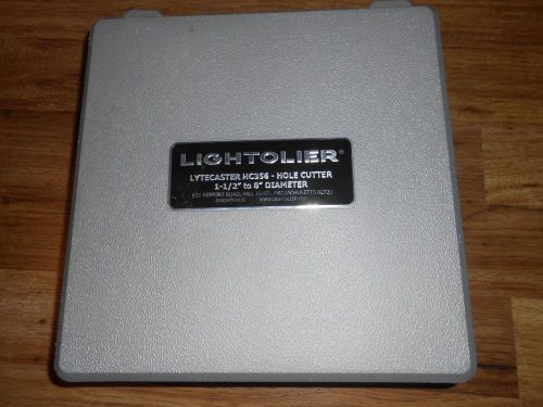 Lightolier Lytecaster HC356 Hole Cutter 1 1/2&#034;-8&#034; Diameter. NEW!