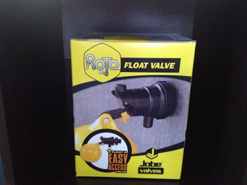 Rojo float valve - jobe valve 3/4&#034; high flow low pressure for sale