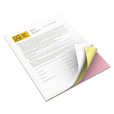 Bold Digital Carbonless Paper, 8 1/2 x 11, Pink/Canary/White, 5010 Sheets/CT