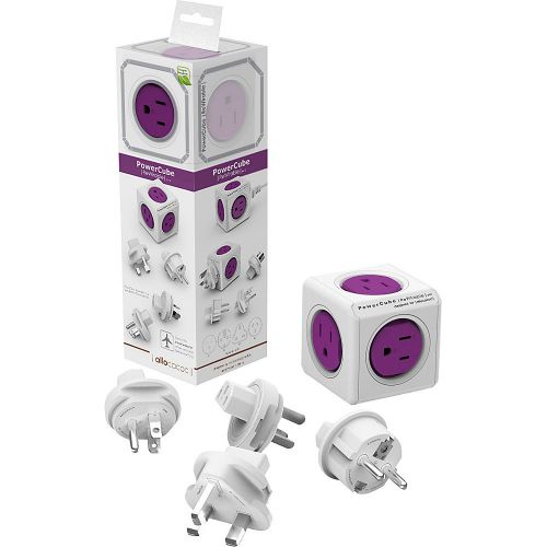 Powercube rewireable cable and adapter - orchid purple electronic new for sale