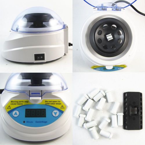 110v medical laboratory mini centrifuge mini-6k 6000rpm centrifugal force 3000g for sale