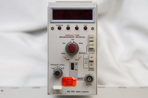 Tektronix DC501 110 MHz Counter Module