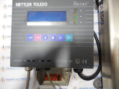 METTLER-TOLEDO SCALE, GB15 PANTHER,STAINLESS STEEL PLATFORM SCALE