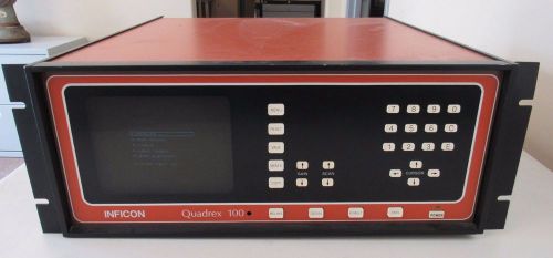 LEYBOLD INFICON QUADREX 100 GAS ANALYZER MODEL NO. 017-010-G1 FREE SHIPPING