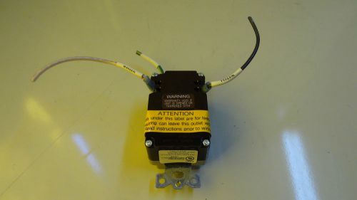 UL GRAUND FAULT CIRCUIT INTERRUPTER ISSUE NO.B-389,014 2POLE UNIT