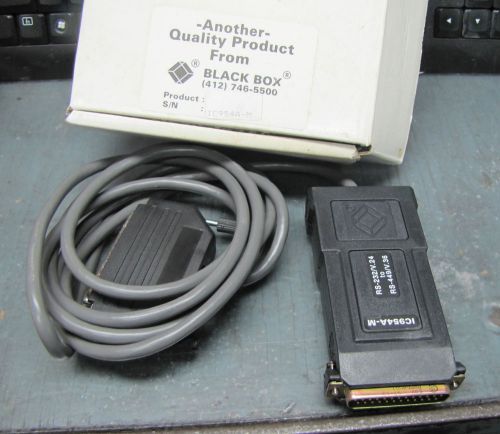BLACK BOX MINI INTERFACE CONVERTER CABLE RS-232/V.24 RS-449/V.36 IC954A-M