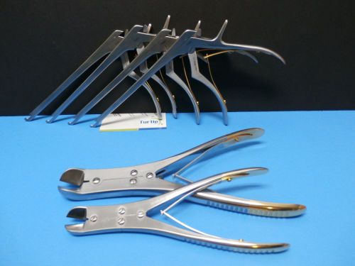 TC Wire Cutters &amp;Detach KERRISON Rongeurs 7.5&#034; (1,2,3,4mm Orthopedic Instruments