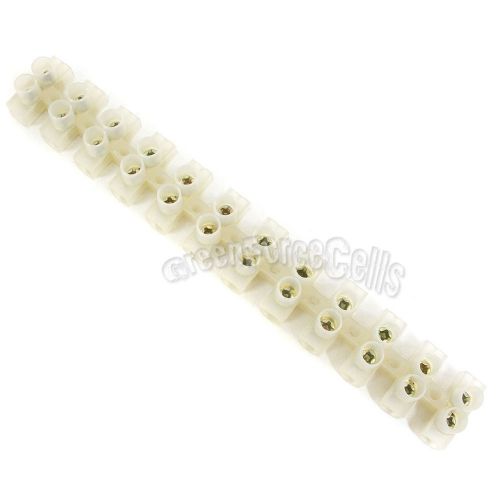 20 pcs 380v 30a 12 position wire connector barrier terminal barrier strip block for sale