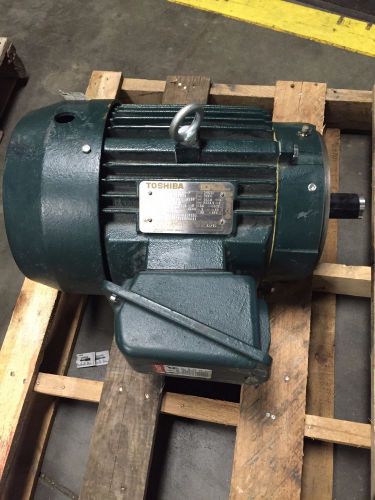 10 HP ELECTRIC MOTOR 3600 RPM 215TC TOSHIBA